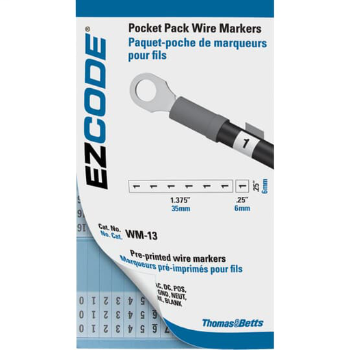 WIRE MKR BK-3X5 VNYL CLTH L9-Q460