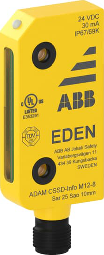 Adam OSSD-Info M12-8 connector