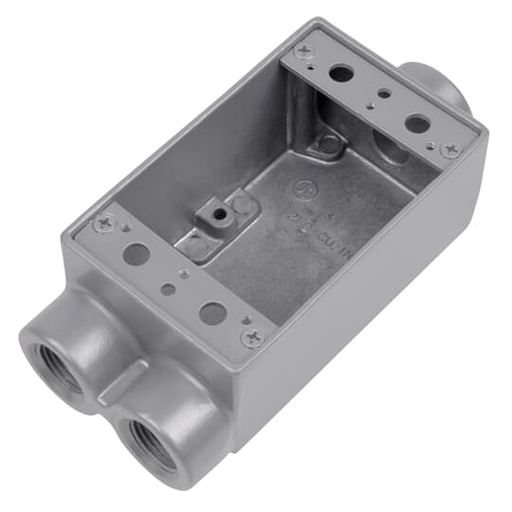 3/4IN,1G-FS BOX,ALUM,T-FEED,3 HOLE