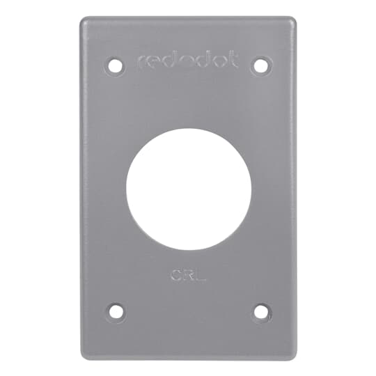 Product image for RD CRL 1G,FS/FD CVR,SGL RCPT,1.600,