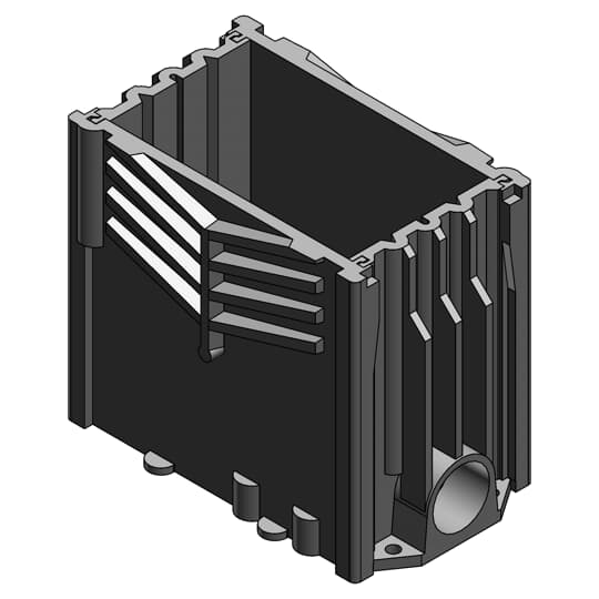 Carlon E976RFB Rectangular Floor Box Base Assembly Cooper Electric