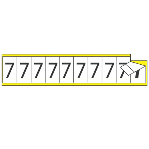 VNYL CTH IND MKR 7/8X1-1/2 10/C L D