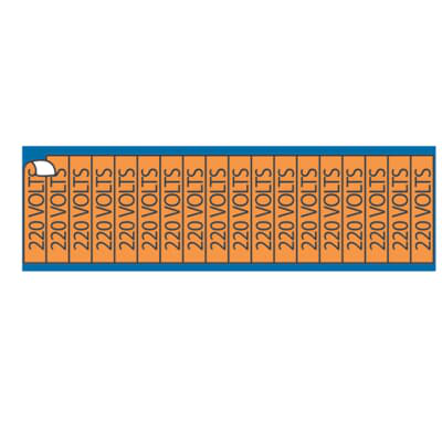 COND & V MARKER CARD STYLE C 575V