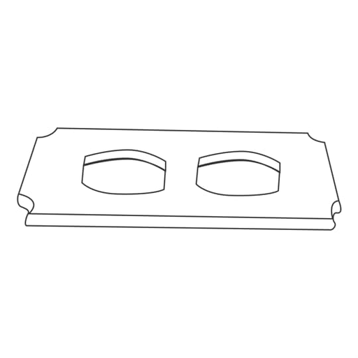 Product image for Steel City 640 Steel Seat Plate