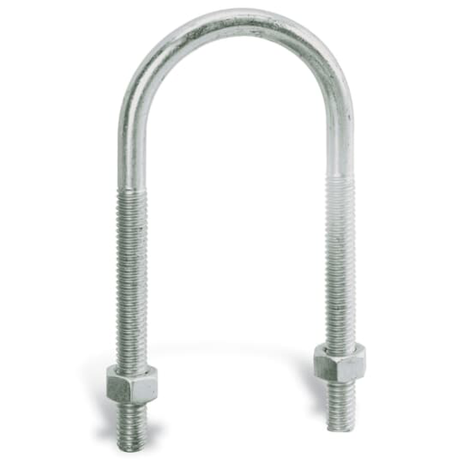 Product image for SC H-115-F SQ HEAD BLT W/NUT 1/2X1-