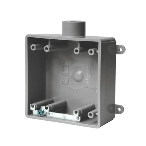 Product image for CARLON CE9802F 1IN 2FSE 2-GANG WP BOX - CANADA