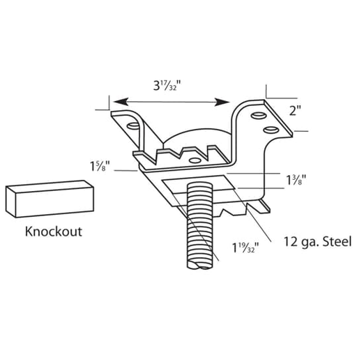 Product image for Superstrut 452-TB Spot Insert