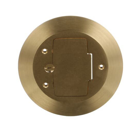 Product image for Steel City P60-CACP-GFCI Brass GFCI Carpet Plate