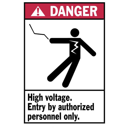 Product image for ABB LB86877 SSTK SFTY DGR H V ENTRY