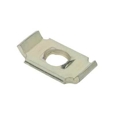 Product image for Kindorf H-120 3/8 or 1/2 Inch Rod Galv Krom Steel Channel Saddle Washer