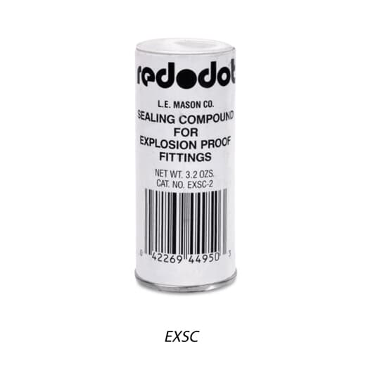 Product image for Red-Dot EXSC-8 13oz Sealing Cement, for T&B EYV, EVH Series Hazardous Location Fittings