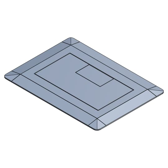 Product image for Carlon E9761S Single Slate Cover Assembly