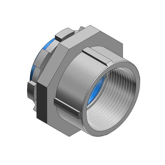Product image for Thomas & Betts 372AL Aluminum Hub Connector
