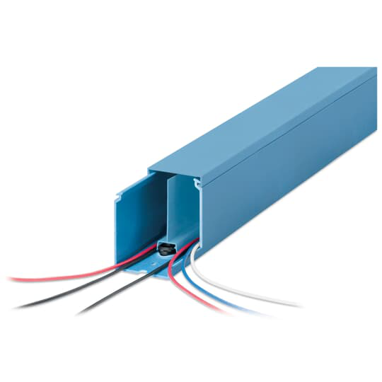 Product image for Ty-Duct TY2X1SPB6 2 x 1 Inch Solid Wall Black Duct