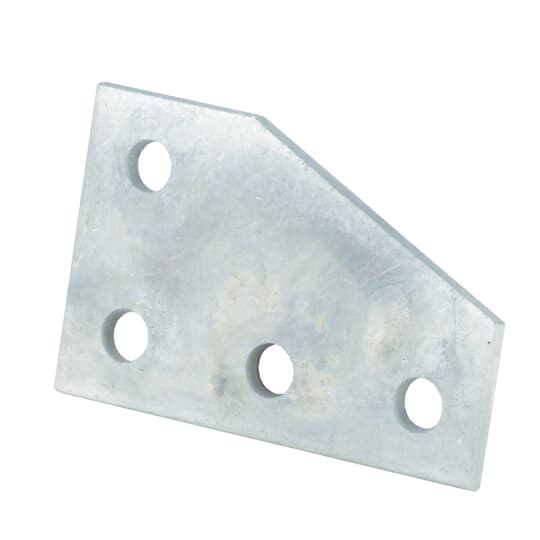 Product image for SS AB257 4-HOLE CRNR PLT STL