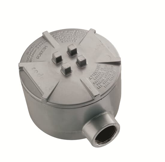 Product image for Thomas & Betts GALB-2 3/4 Inch Aluminum LB Style Explosionproof Box with Surface Cover