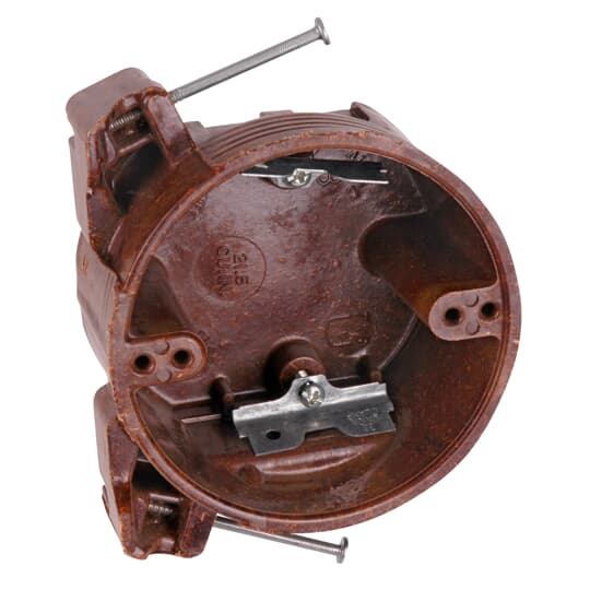 Product image for Carlon 4170-C 4 Inch Round Phenolic Electrical Box