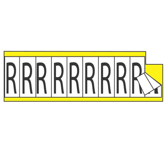 Product image for ABB WCNL200A V CLOTH IND MARKER CAR