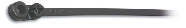 Product image for Thomas & Betts TY37MX 14 Inch 120 lb 1/4 Inch Mounting Hole Ultraviolet Black Cable Tie