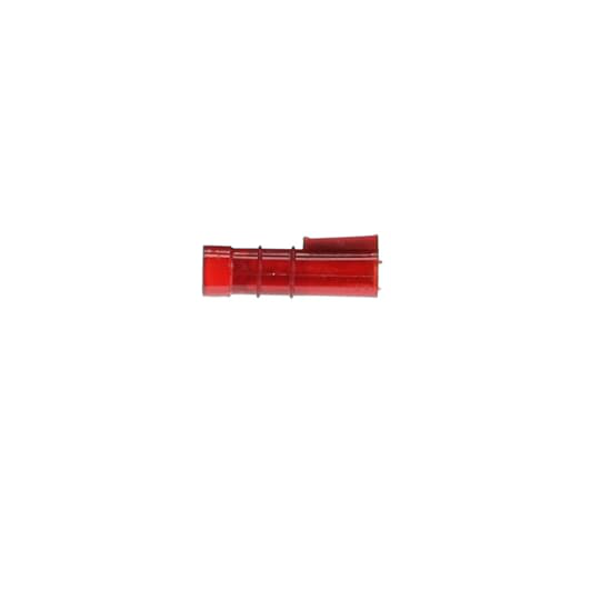 Product image for Thomas & Betts RA2577F Nylon Open-Top Insulated 90deg Flag Female Disconnect - 22-18, .250x.032tab