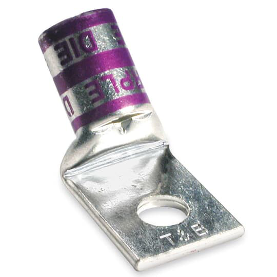 Product image for Thomas & Betts 54112UF 4/0 AWG 45 Degree Copper Standard Barrel