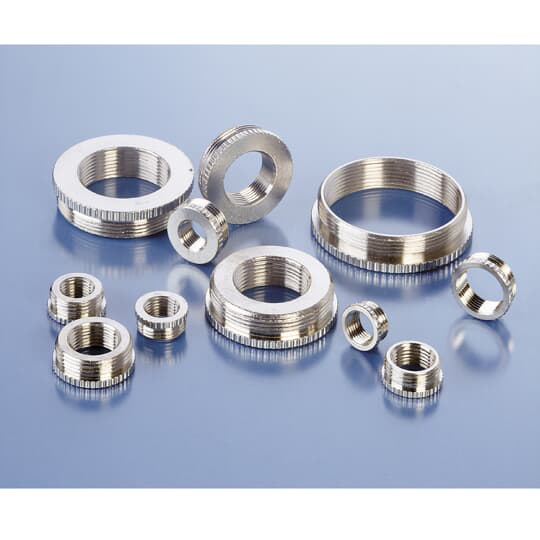 Product image for ABB 2116M THREAD REDUCER BRASS PG21