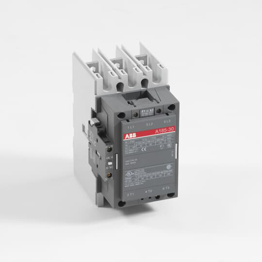 Product image for ABB A185-30-11-84 CONTACTOR 3-P N/O