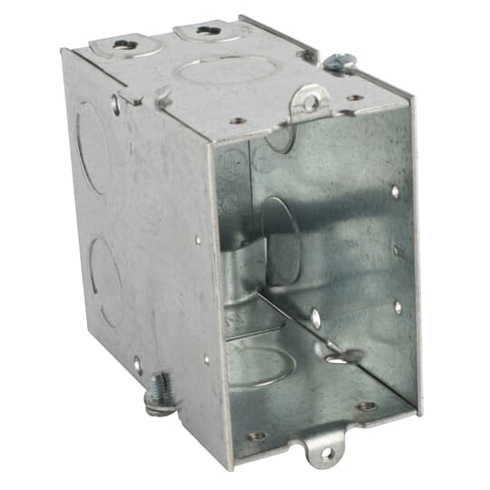 Product image for Steel City CXWLE 3 x 2 Inch 18 In. Pre-Galvanized Steel Welded Switch Box