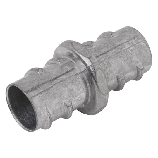 Product image for Steel City XK245 1-1/2" Armored Cable/Flex Conduit Screw-In Coupling, Die Cast Zinc