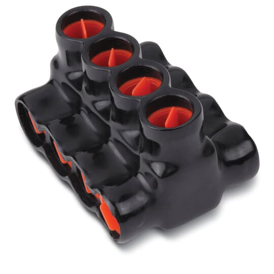 Product image for Blackburn AMTD250104 Insulated Aluminum Multi-Tap Connector