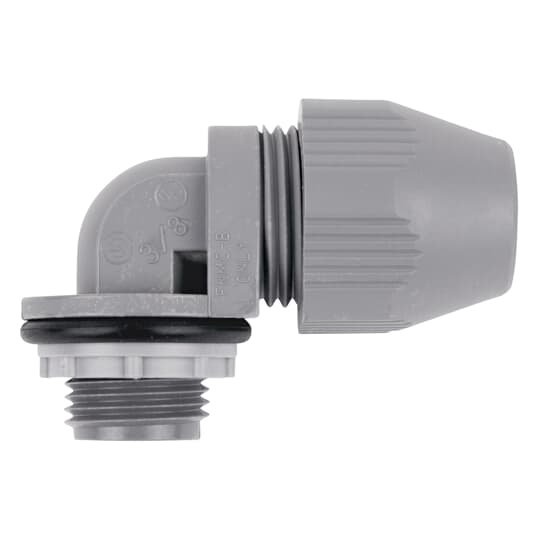Product image for Steel City LT-592 3/4 Inch 90 Degree Plastic Connector
