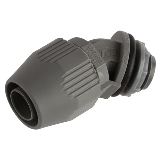 Product image for Steel City LT-541 1/2 Inch 45 Degree Non-Metallic Liquidtight Fitting