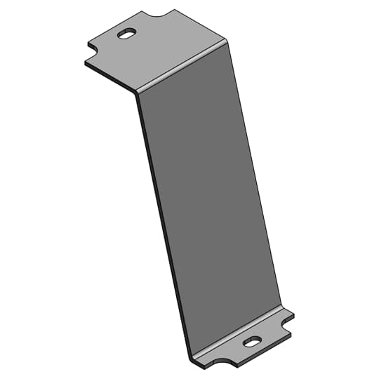 Product image for ABB AFP 8B AFM CVR BLANK SLOPED 45D