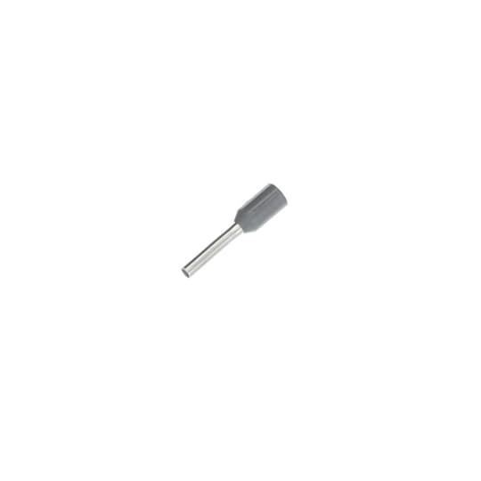 Product image for Thomas & Betts F2024 Insulated Ferrule - #18, .551", Gray (500/Pkg)