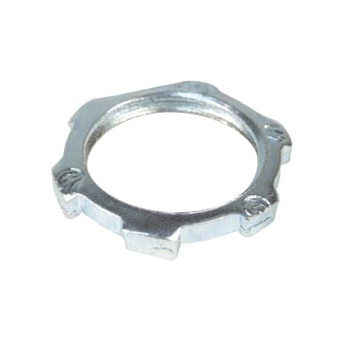 Mayer-DDS-3/8 IN LOCKNUT,RGD/IMC,STL-ZINC PLD-1