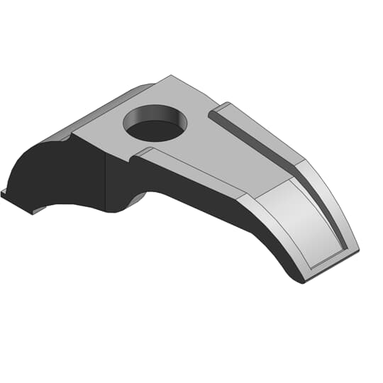 Product image for ABB 1347 3-4/0 CABLE STRAP HDG IRON