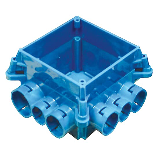 Product image for Carlon A863-4SQ ENT 4" Square Mud Box w/ 4" Square Ring, Non-Metallic