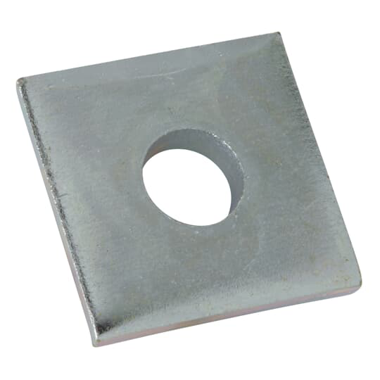 Product image for Kindorf H-119-C 1-1/2 x 1-1/2 x 3/16 Inch Galv Krom Steel Square Washer
