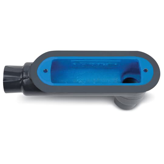 Product image for Ocal BLB5-G 1-1/2 Inch Ocal Dark Gray Conduit Body