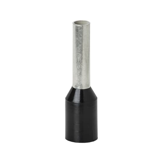 Product image for Thomas & Betts F4027 16 AWG 0.571 Inch Black Electrotinned Copper Nylon Insulated Ferrule