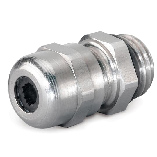 Product image for Thomas & Betts 2918SST 1/4" Stainless Steel Ranger Liquidtight Cord Connector, Cord Range .118" - .256"