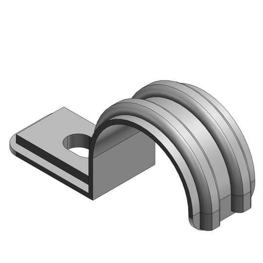 Product image for Thomas & Betts 4160-TB Steel Pipe Strap