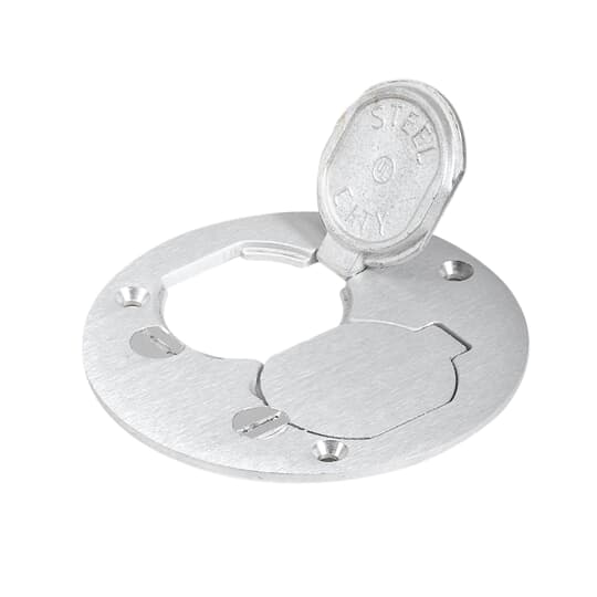Product image for Steel City P-60-DS-AL Aluminum Cover Plate