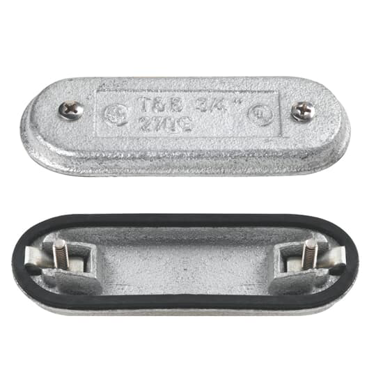 Product image for ABB 280F 3/4 IN CAST CVR, GRAY IRON