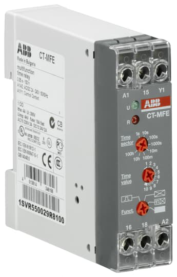 Product image for ABB 1SVR550029R8100 CT-MFE 24-240VA