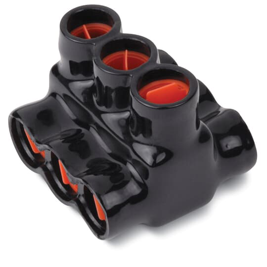 Product image for Blackburn AMTD25063 6 AWG Aluminum Multi-Tap Connector