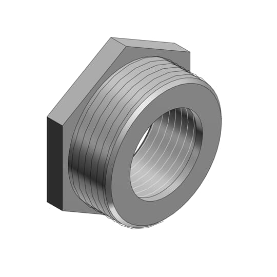 Product image for Thomas & Betts 1255 2-1/2" to 2" Female Reducing Conduit Bushing