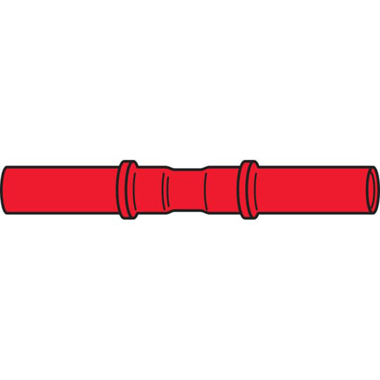 Product image for Thomas & Betts 2RAA 1.52 Inch Length 22-18 AWG Wire Range Insulated Nylon Aircraft Splice