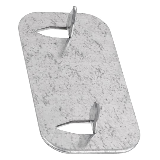 Product image for Steel City CP-1 2-37/64 x 3/8 Inch Steel Cable Protector Plate
