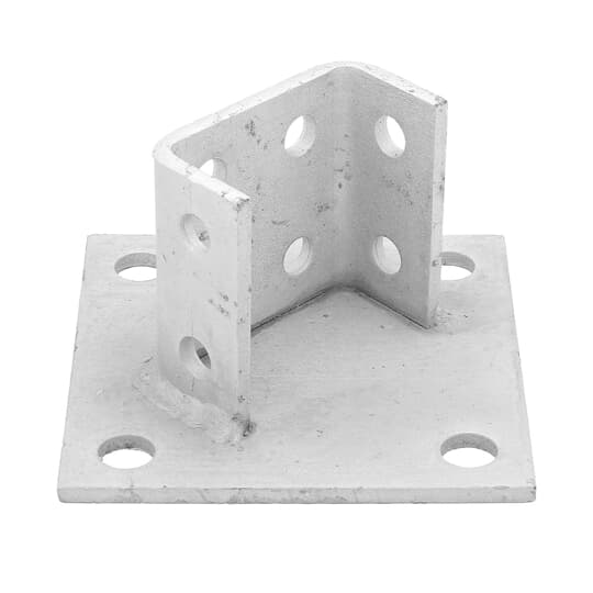 Superstrut AP235HDG 6 x 3-1/4 x 3-1/2 Inch Hot Dip Galvanized Steel Channel U Post Square Base Product image for Superstrut AP235HDG 6 x 3-1/4 x 3-1/2 Inch Hot Dip Galvanized Steel Channel U Post Square Base